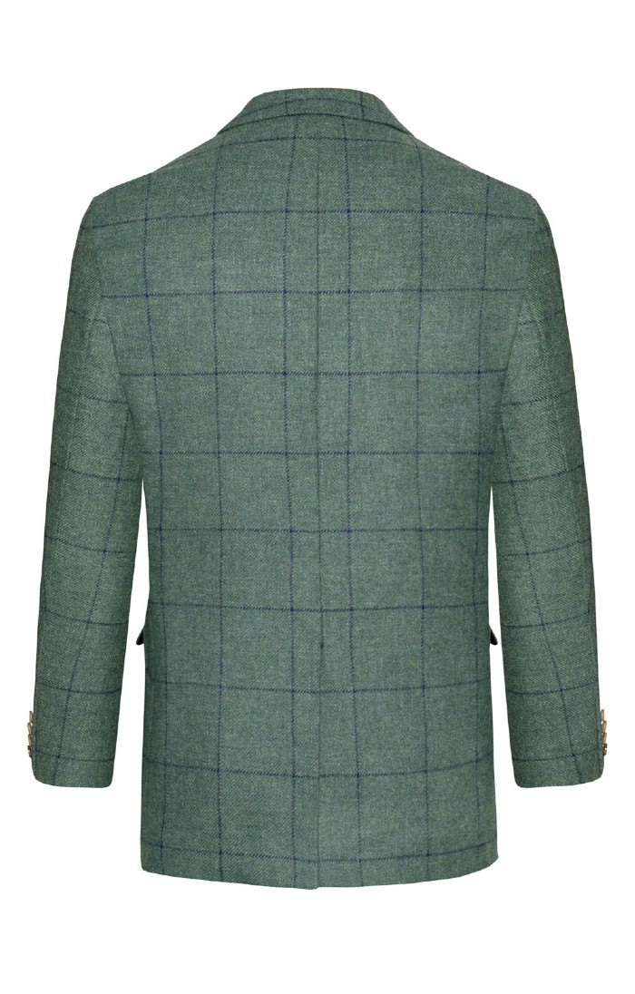 新品かいせいくん着用　damage tweed jacket New Korean Fashion Woven Tweed Suit Men Coat 2024 Round Neck