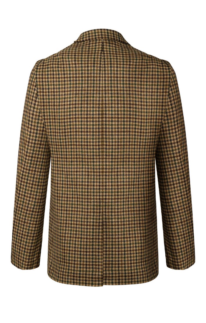 新品かいせいくん着用　damage tweed jacket Sun-Bleached Tweed Jacket in Navy – SVRN