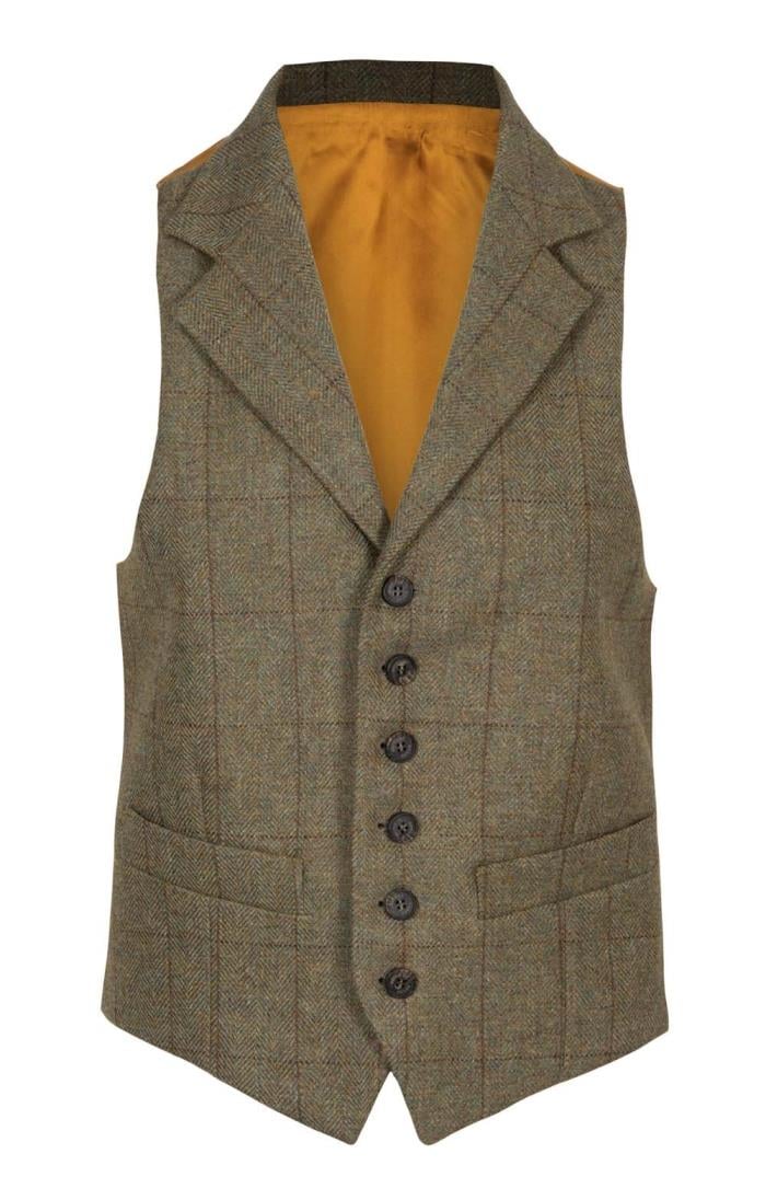 Men's Tweed Waistcoats | Wool Tweed Waistcoats | House of Bruar