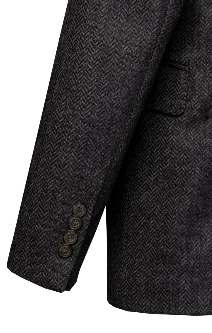Men s Tweed Double Breasted Jacket