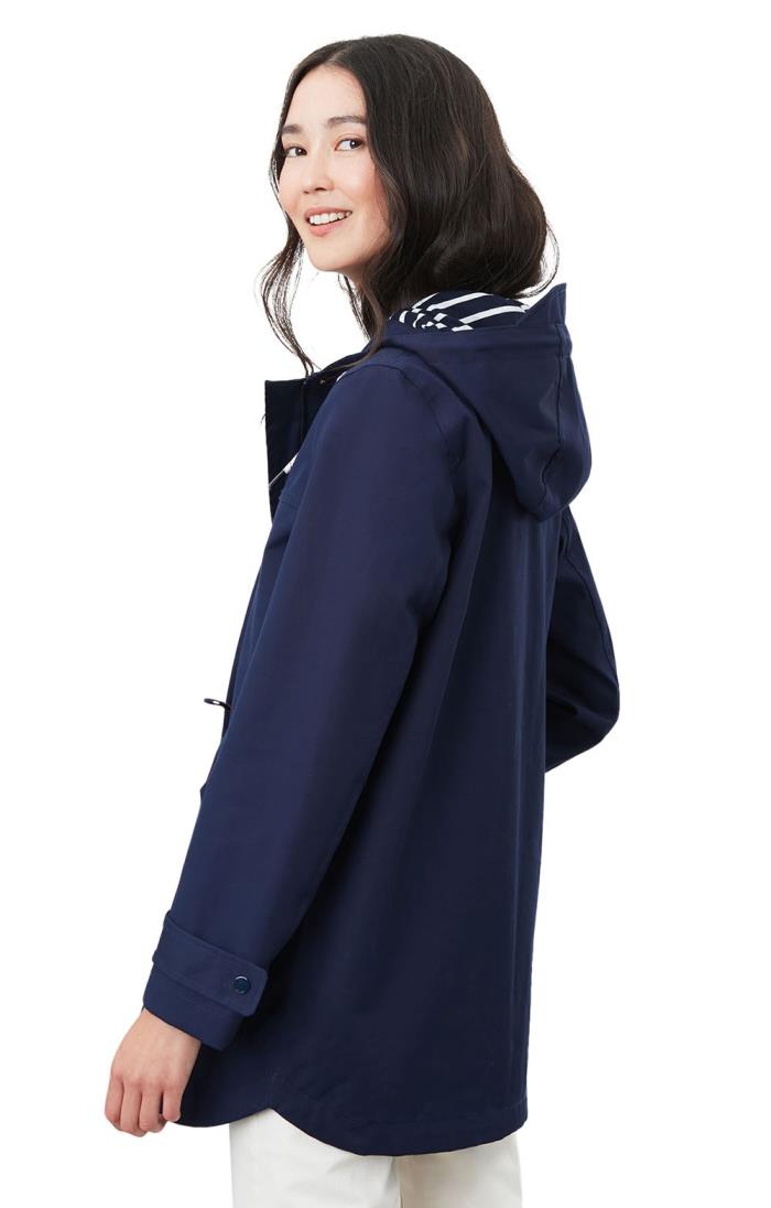 Ladies Joules Coast Mid Waterproof Coat 