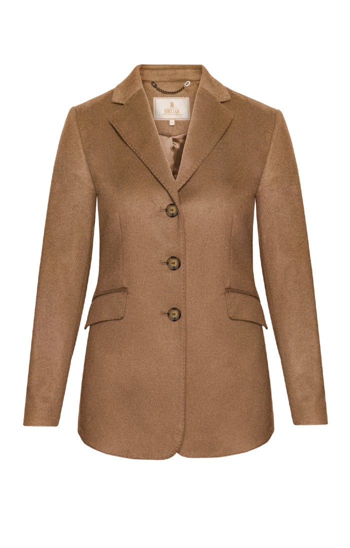 Ladies Cashmere Jacket Brown House of Bruar