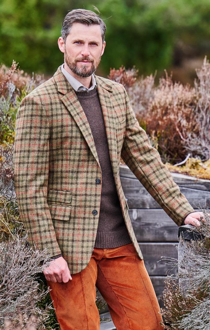 Mens Classic Tweed Jacket - House of Bruar