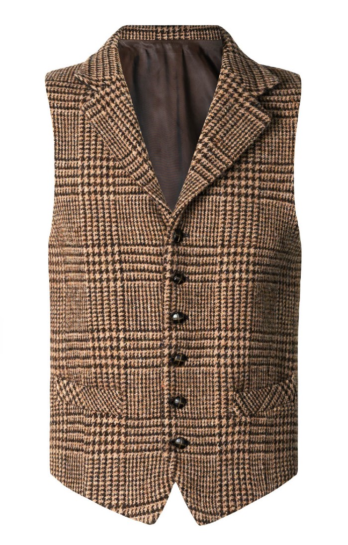 BEAMS Waistcoat Harris Tweed ベスト BEAMS PLUS（ビームス プラス）Waistcoat Harris Tweed