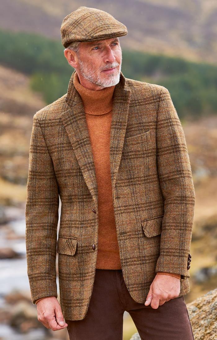 Mens Harris Tweed Jacket - House of Bruar