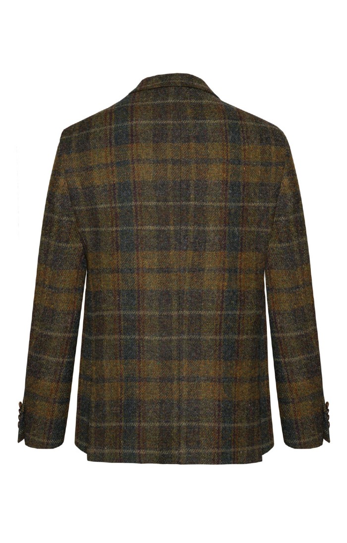 Mens Harris Tweed Jacket Natural House of Bruar