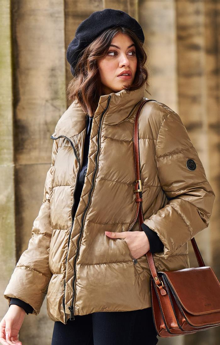 ladies down filled jacket