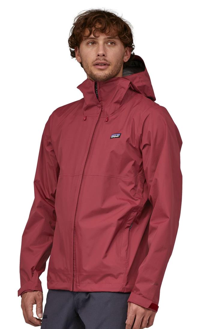 Patagonia red rain jacket Clearance