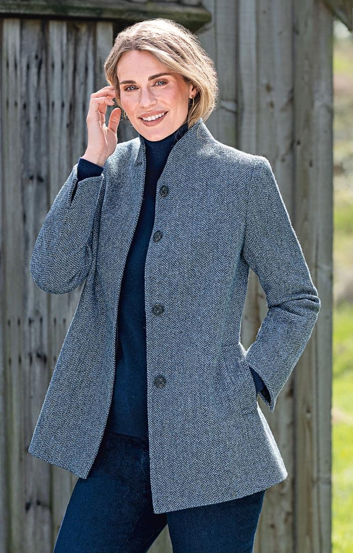 ladies tweed coats scotland