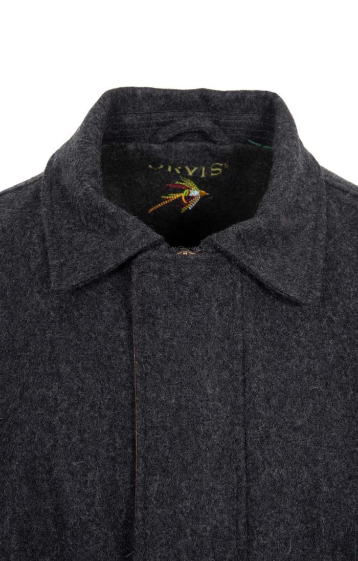 black sheep wool driving coat