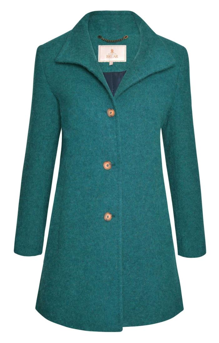 Ladies discount teal coat