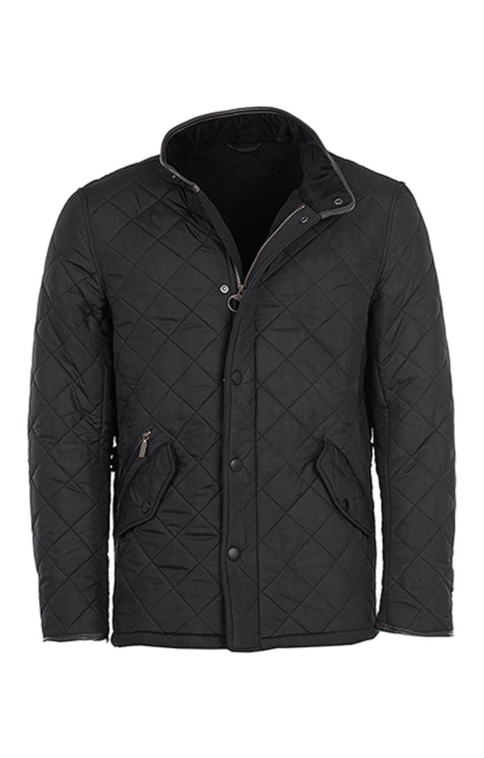 Quilted mens on sale barbour jacket