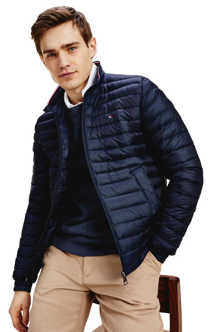 hilfiger packable jacket