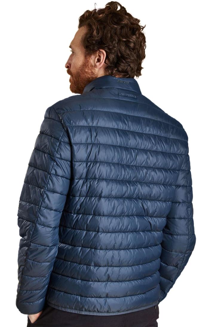 barbour penton quilted jacket navy