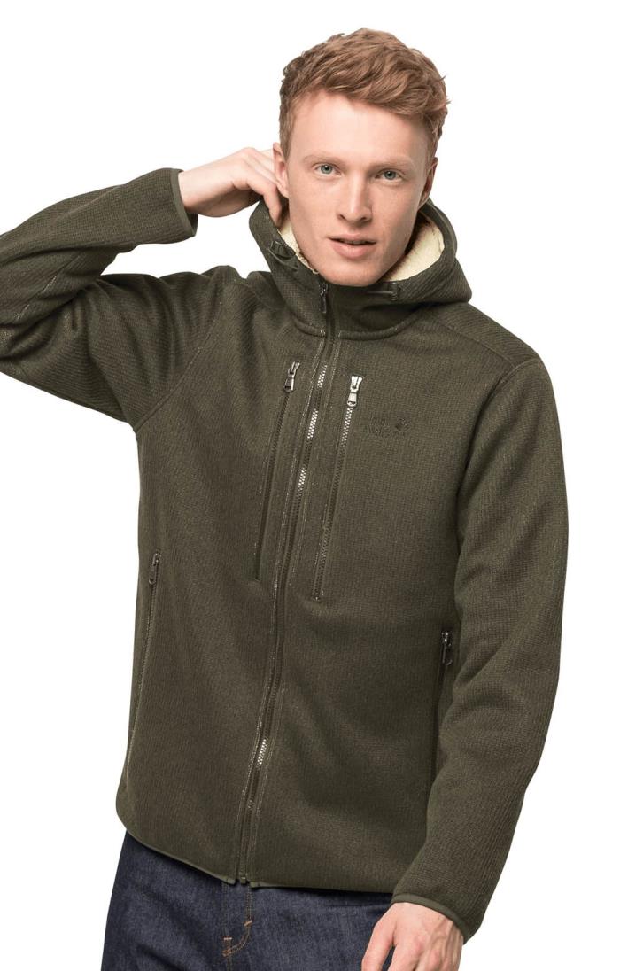 jack wolfskin fleece hoodie