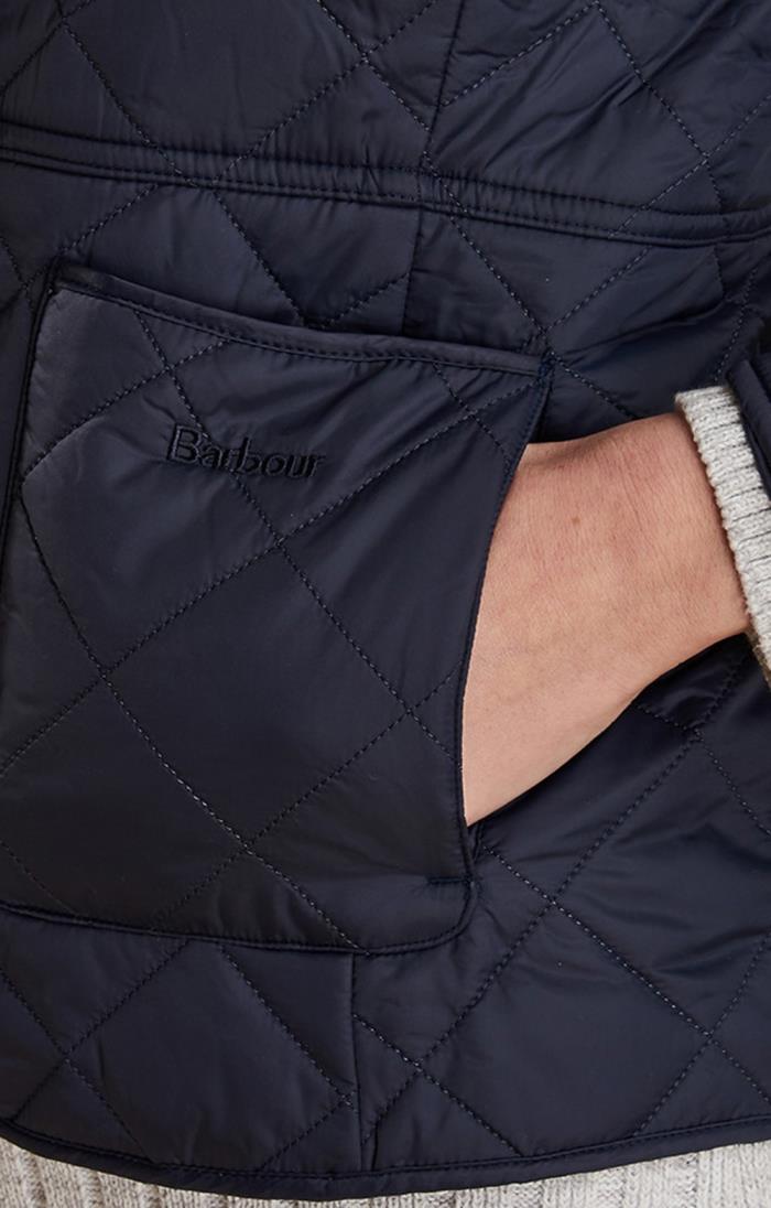 barbour devon jacket navy