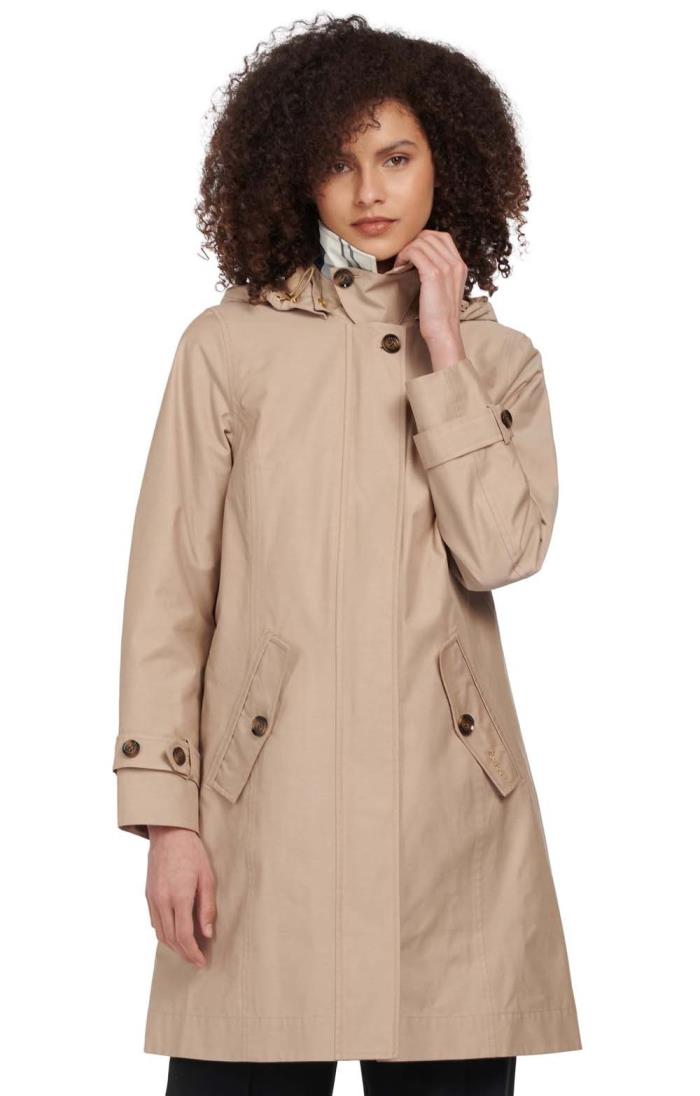 barbour ladies mac