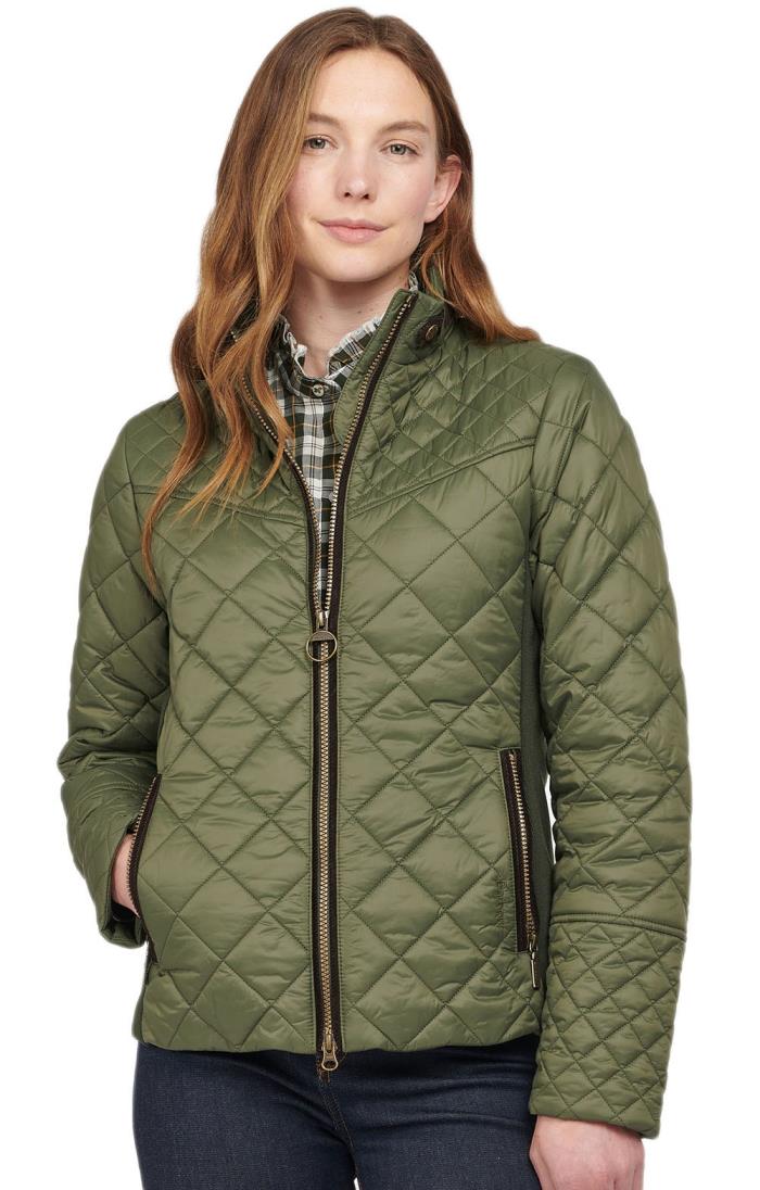 barbour khaki jacket womens