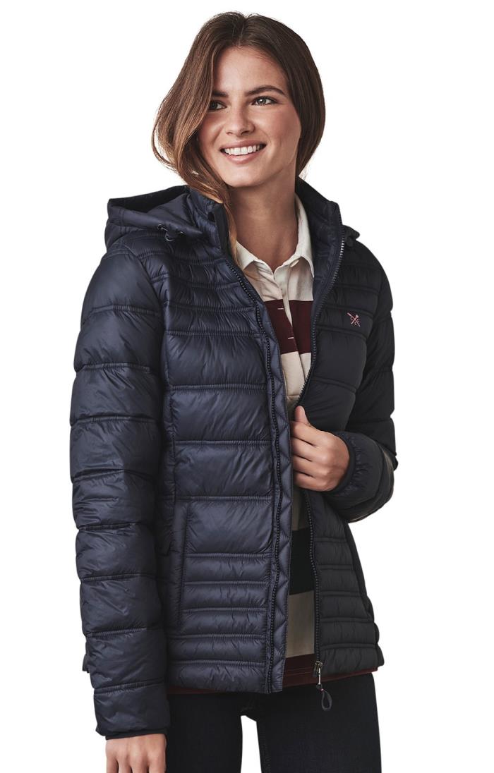 Ladies Crew Clothing Lightweight Padded Jacket