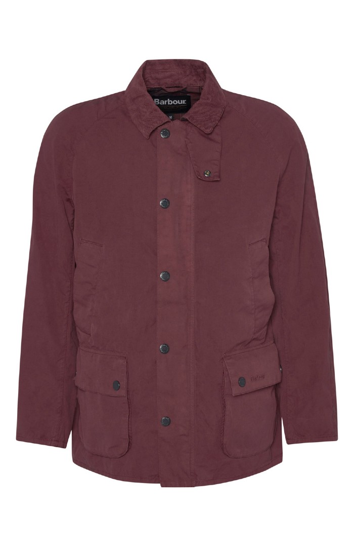 Waxed Cotton Jacket Burgundy Barbour Jacket Mens Barbour Oil