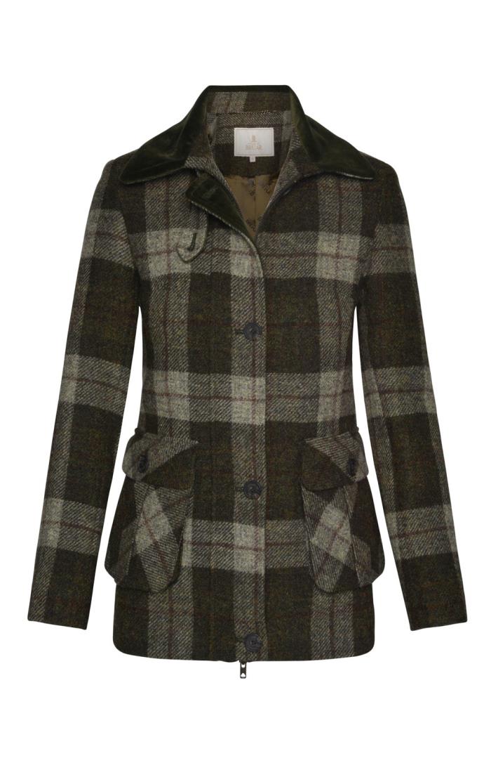 Ladies Harris Field Coat - House of Bruar