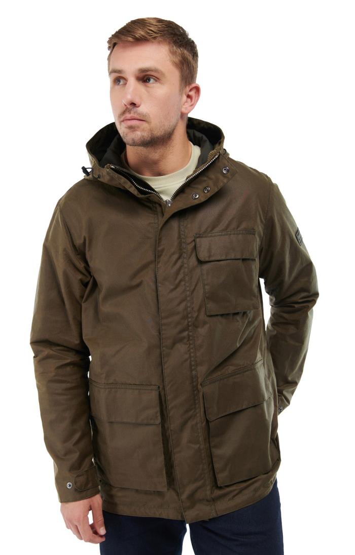Mens Barbour International Granby Wax 