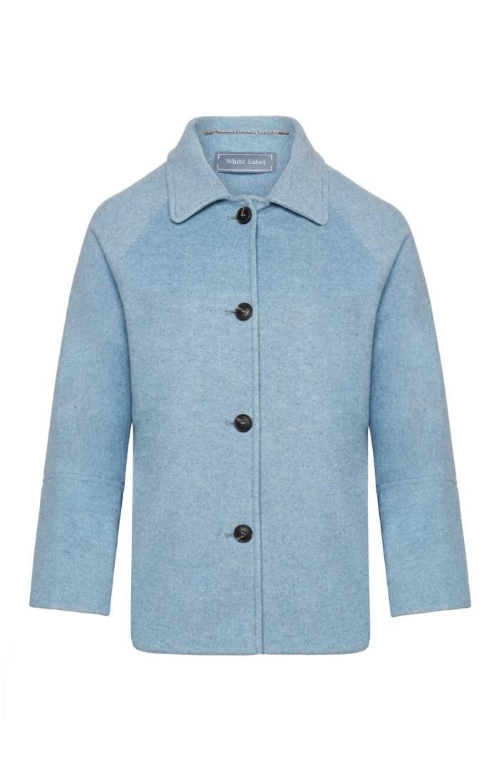Short cape shop coat