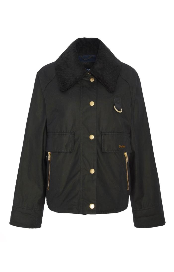 Barbour cropped jacket hot sale