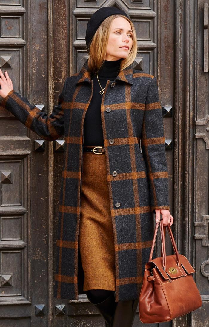 Ladies Relaxed Tweed Coat - House of Bruar