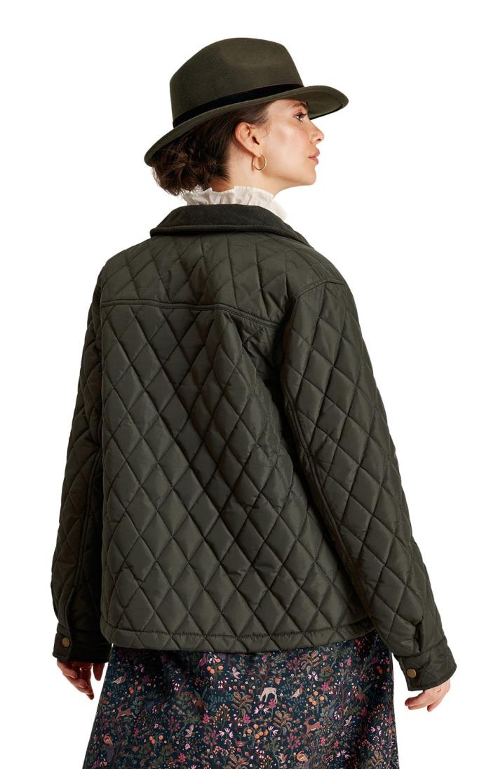 Joules hawksfield quilted top jacket