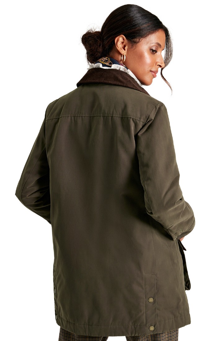Joules wax jacket ladies top