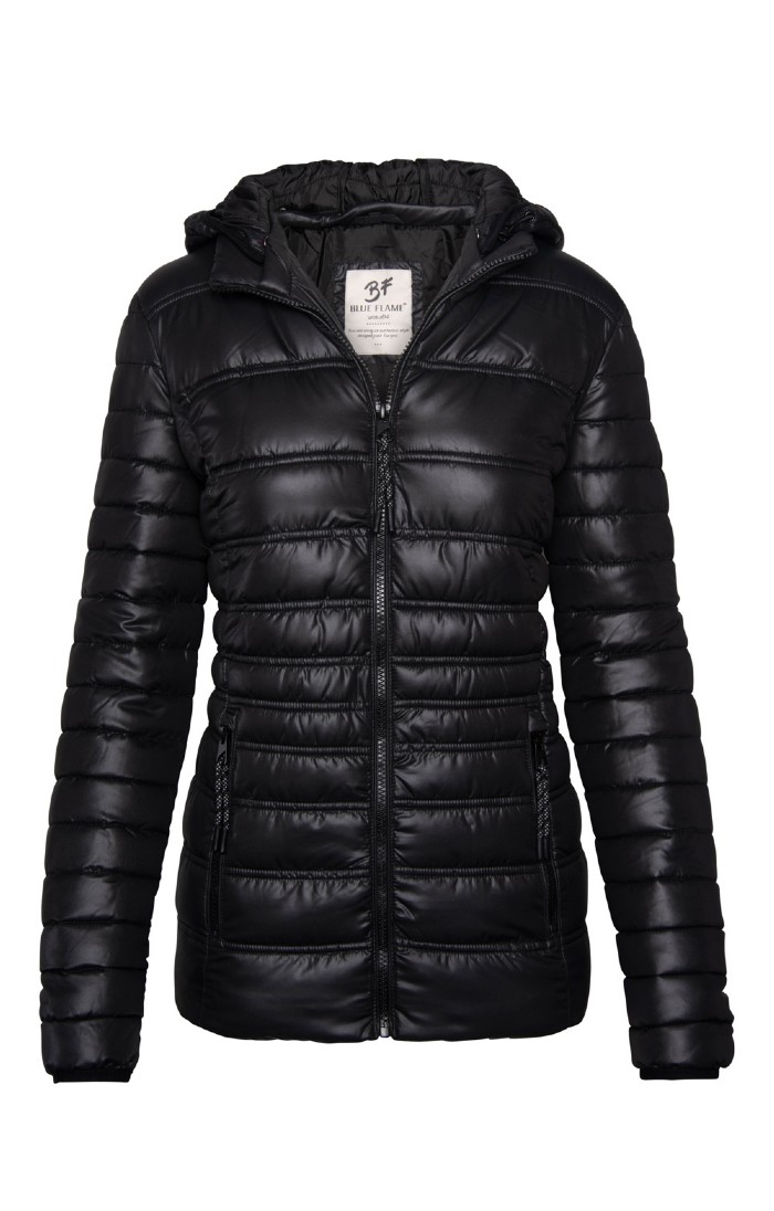 Ladies short hooded jacket outlet