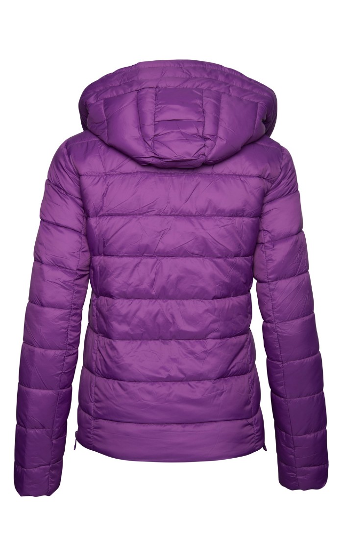Plum sales quilted jacket