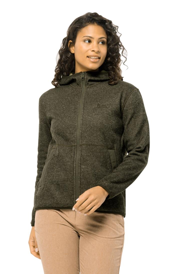 Ladies jack wolfskin fleece discount