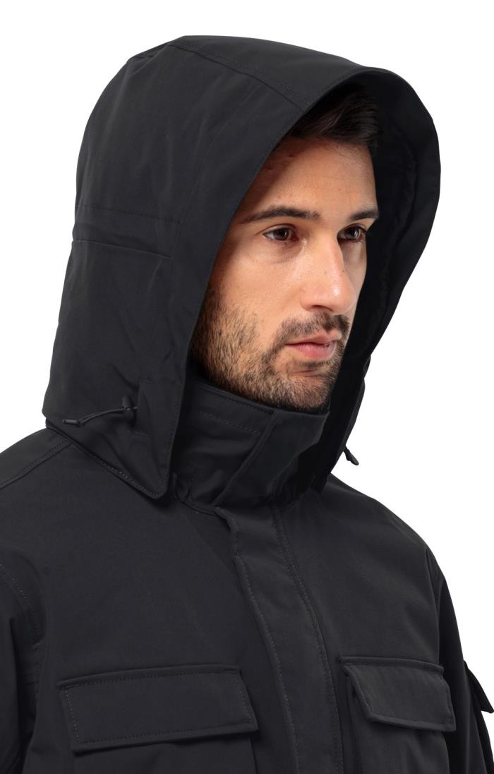 Glacier canyon hotsell parka black