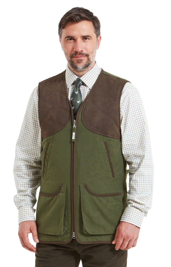Schoffel Stamford Shooting Vest | Men's Coats, Jackets & Gilets | House Of Bruar