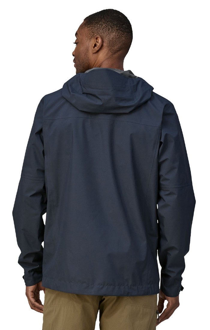 Mens Patagonia Boulder Fork Rain Jacket, Blue - House of Bruar