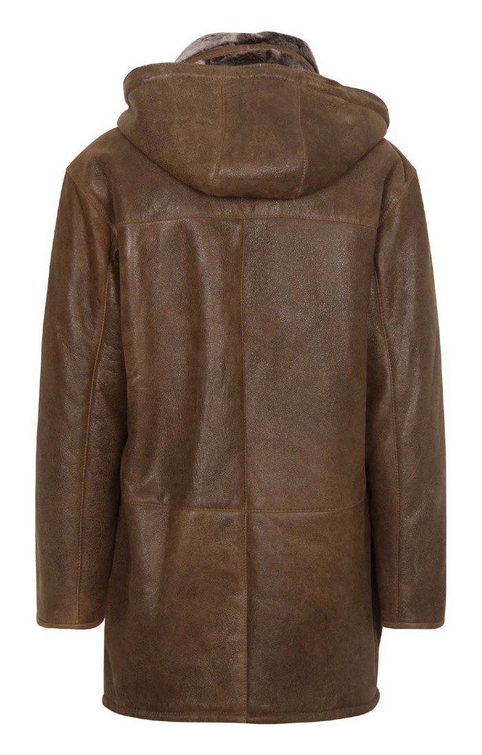 Men s Sheepskin Duffle Coat