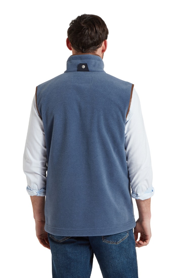 Gilet Polaire Schoffel Knightsbridge Pour Femme – Bleu Marine, Taille UK 8, En Bon état