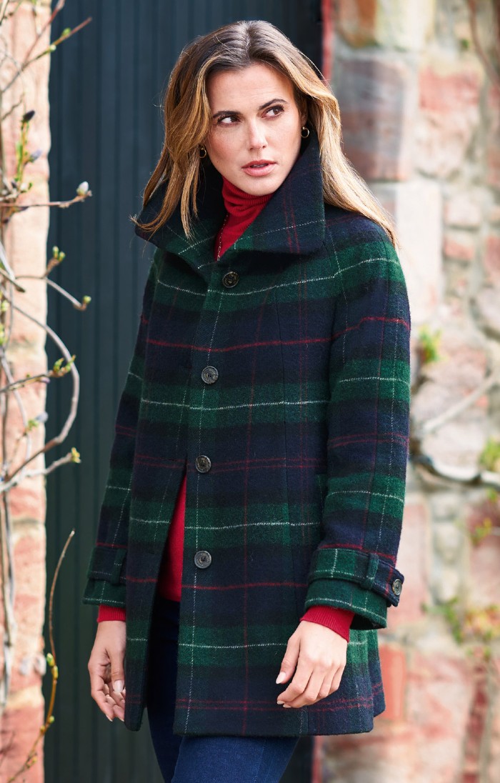 Ladies tartan coats and jackets deals