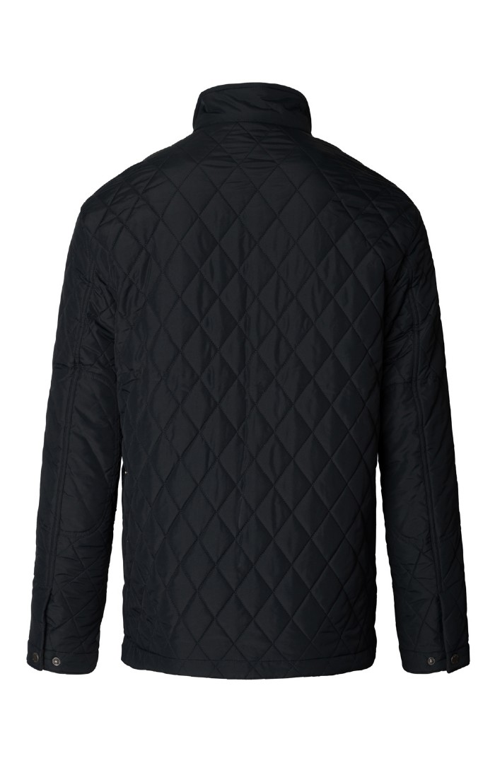 Mens Orvis RT7 Quilt Jacket Black House of Bruar