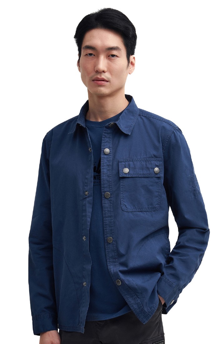 Mens Barbour International Circuit Overshirt House of Bruar