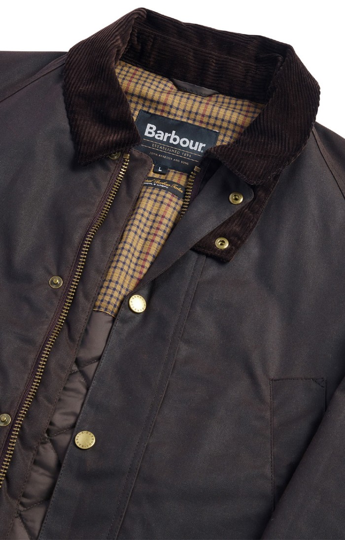 Barbour tattersall jacket shop