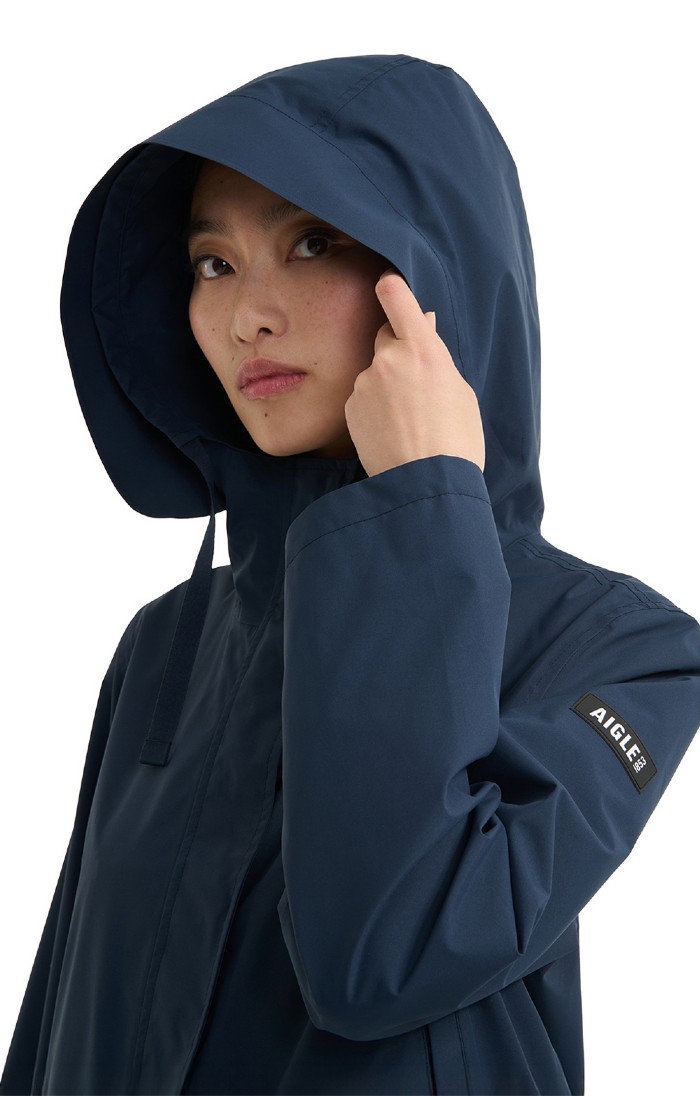 Ladies Aigle Drawstring Parka House of Bruar