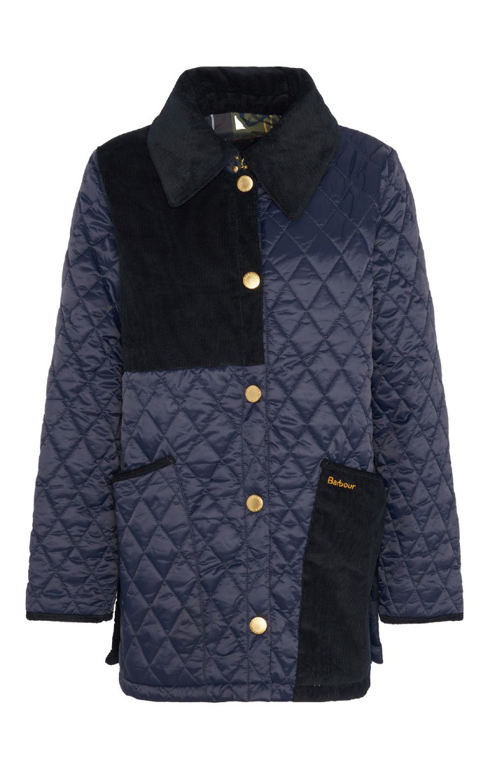 Ladies Barbour Reeth Quilt & Cord Jacket - House of Bruar