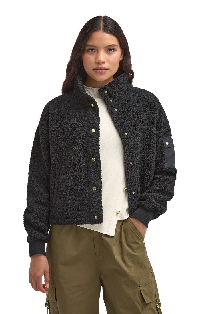Ladies barbour bomber jacket hotsell
