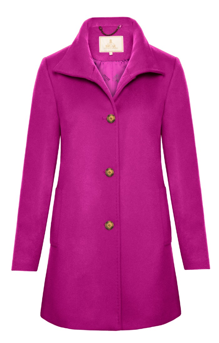Short discount cashmere coat