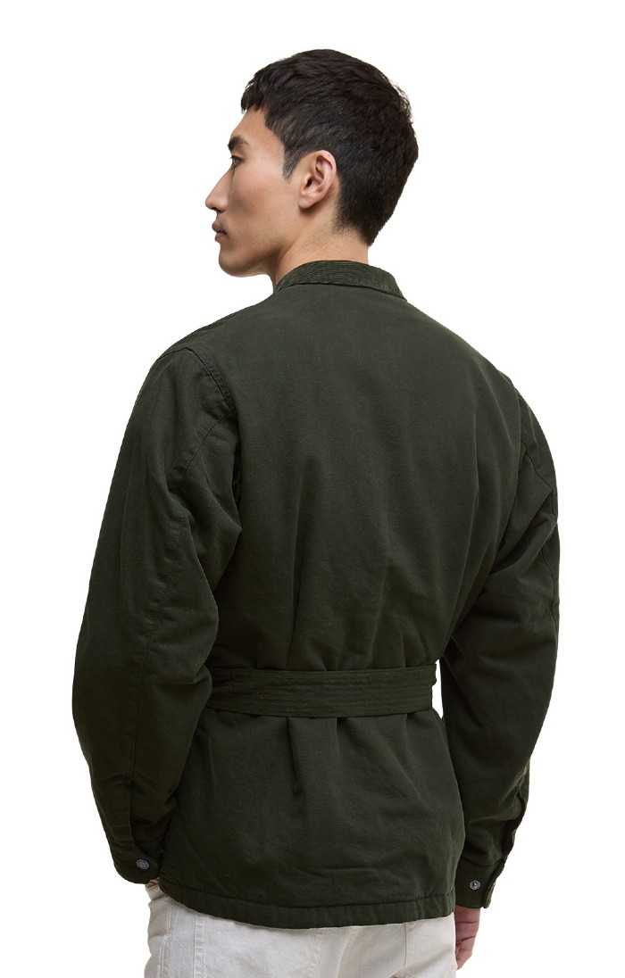 Men's Barbour International Casual A7 Jacket, Green - House of Bruar