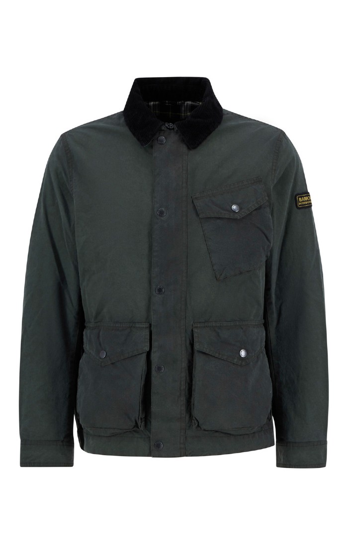 Men's Barbour International Drifter Washed Waxed Jacket