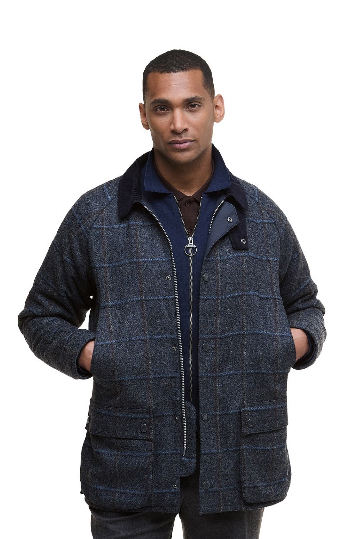 今季・極美品Barbour OS BEDALE 40 コバルトブルー スーツ可 BEDALE / ビデイル】ワックス ジャケット （ オーバーサイズ フィット